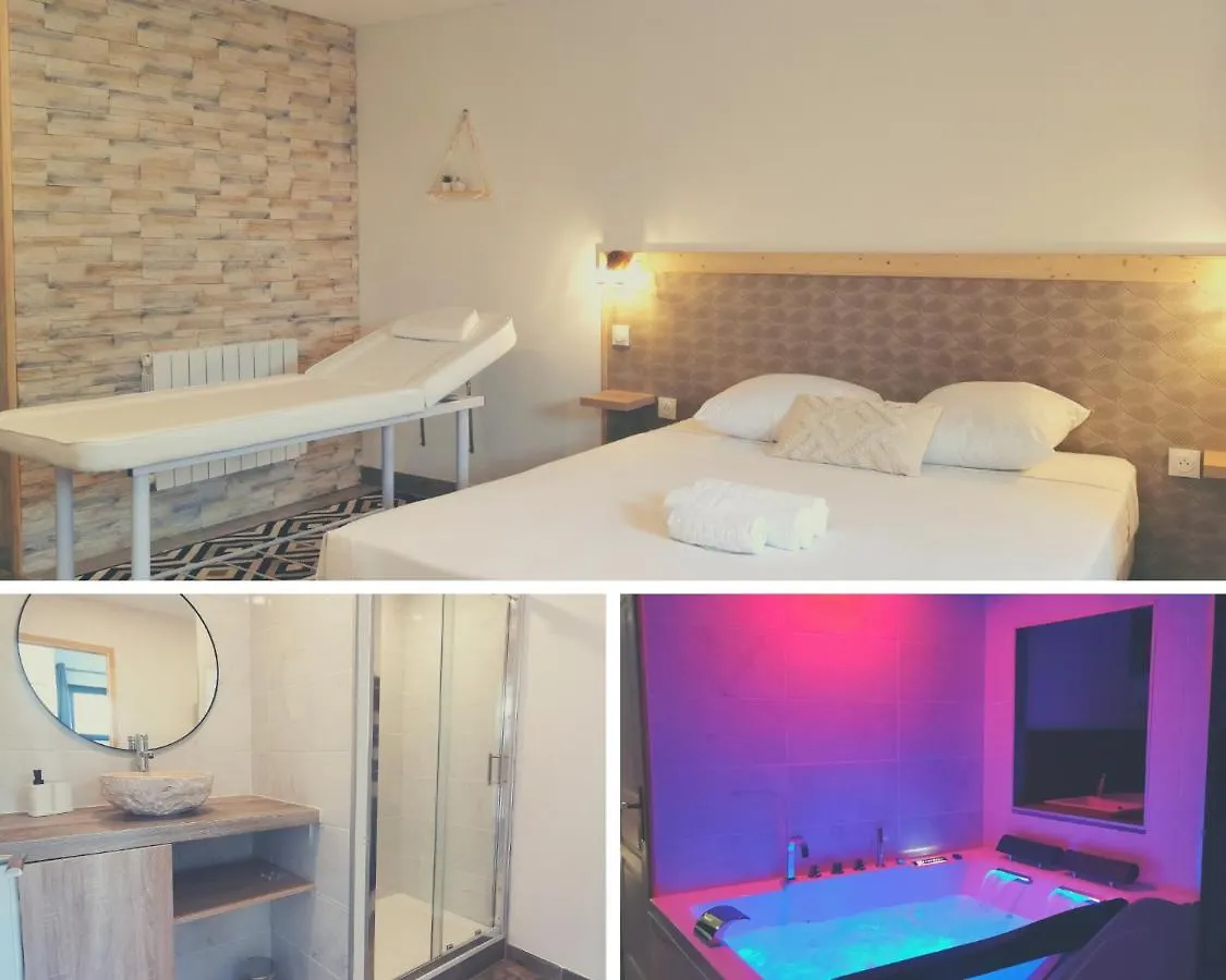Le Temps D'Une Pause, Jacuzzi Et Table De Massage Saint-Maurice-l'Exil 0*,  France